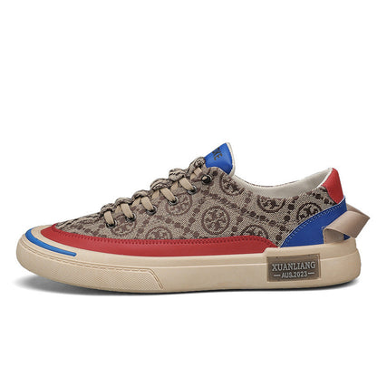 Damen Sneaker Komfortabel Auffällig Design