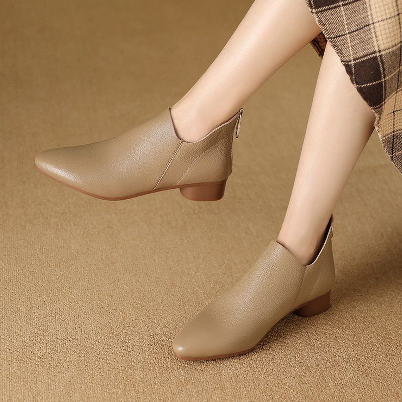 Damen Ankle Boots Elegant Schmal Modisch Bequem - BerlinGlamour