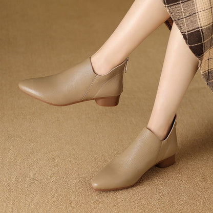 Damen Ankle Boots Elegant Schmal Modisch Bequem - BerlinGlamour