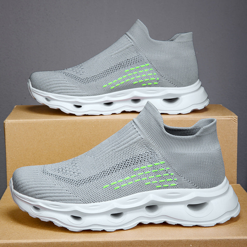 Damen Sneaker Sportlich Elastisch Dämpfend Komfort