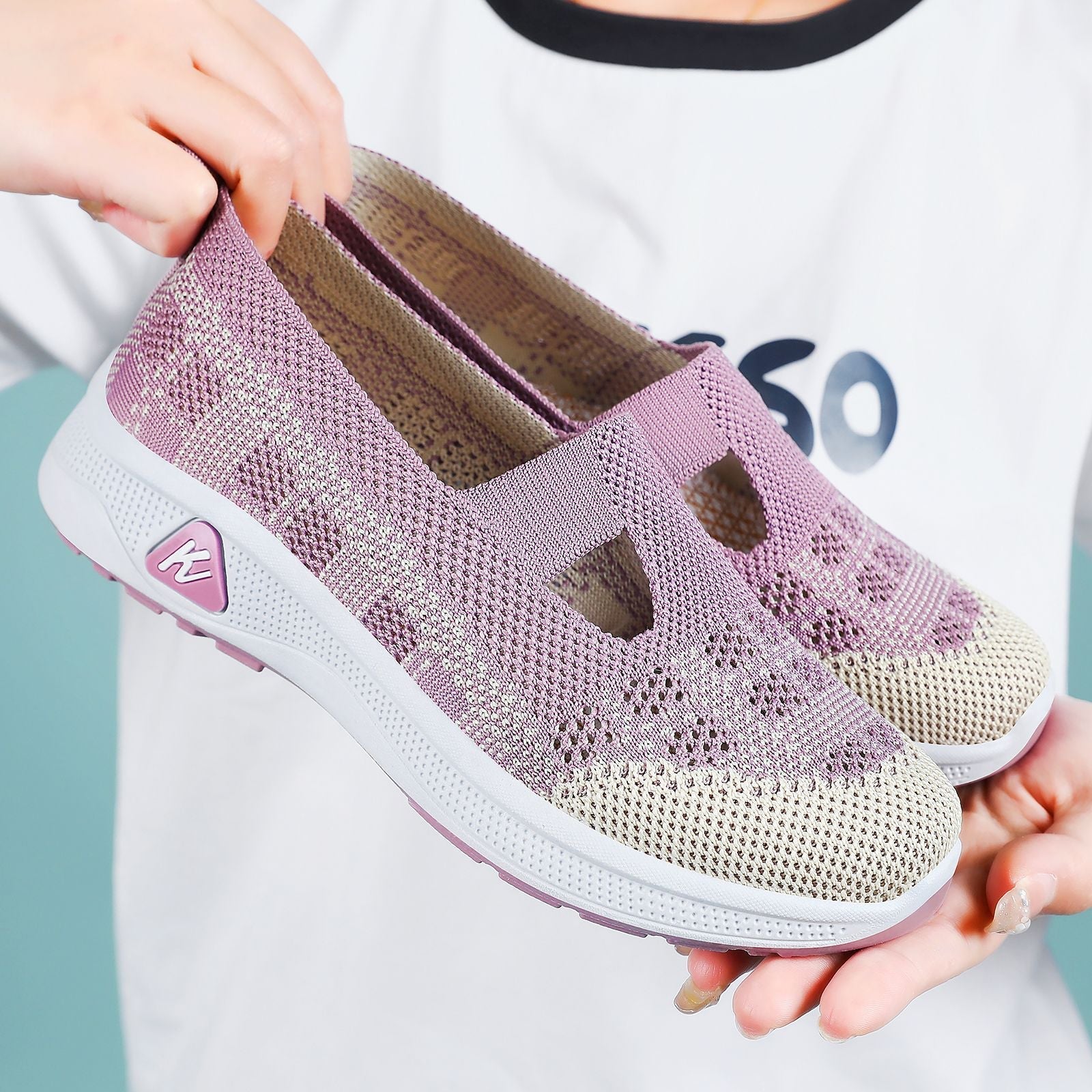 Damen Freizeitschuhe Bequem Atmungsaktiv von Heidi Mode - BerlinGlamour