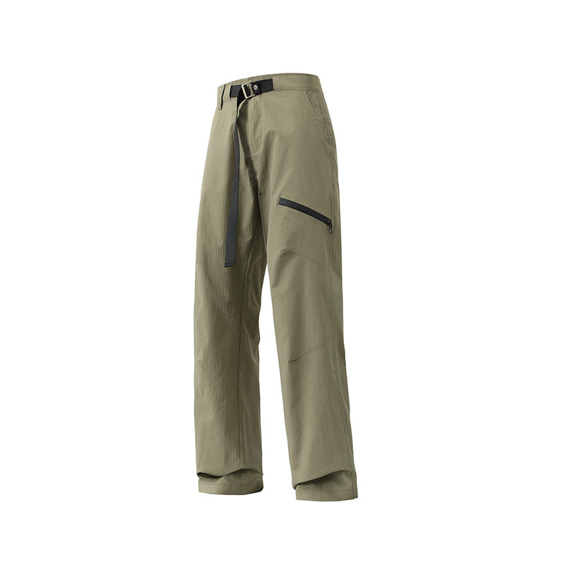 Herren Freizeithose mit Reißverschlusstaschen Sportlich Modern - BerlinGlamour