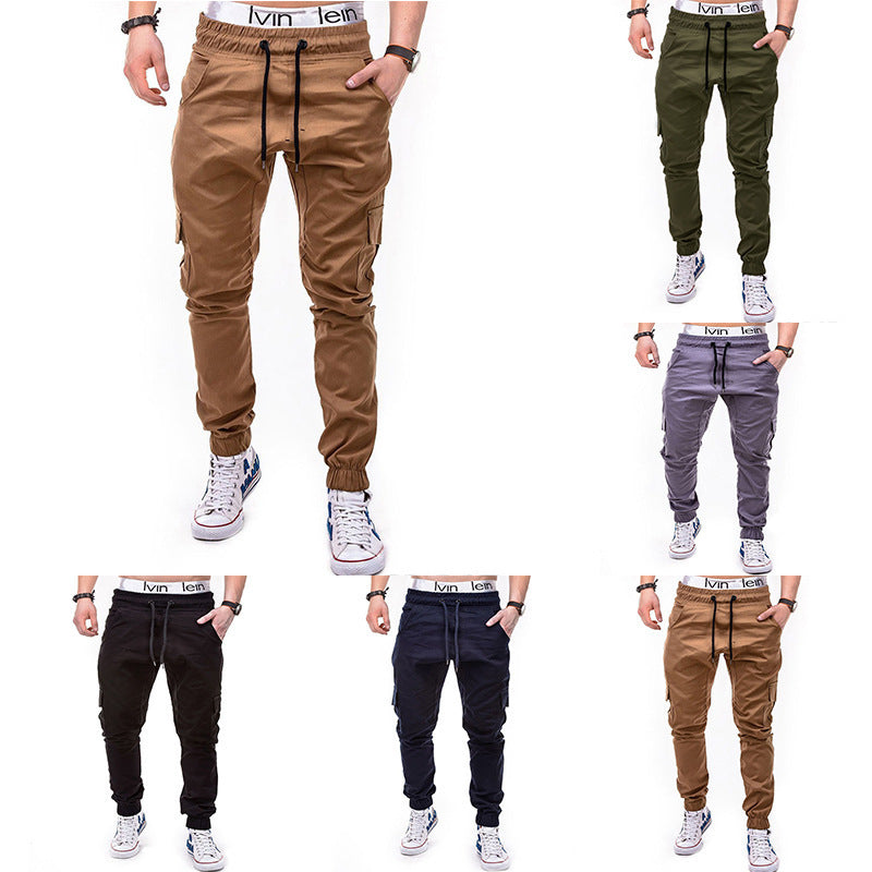 Herren Cargo Jogginghose mit elastischem Bund und praktischen Seitentaschen Berlin Glamour - BerlinGlamour
