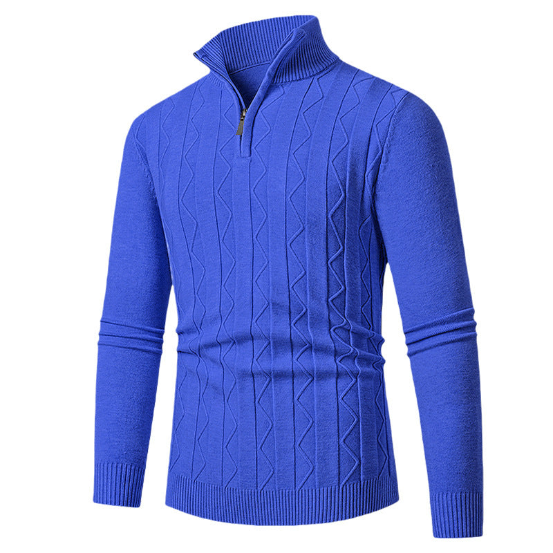 Herren Rollkragenpullover Eleganter Strickpullover Modern
