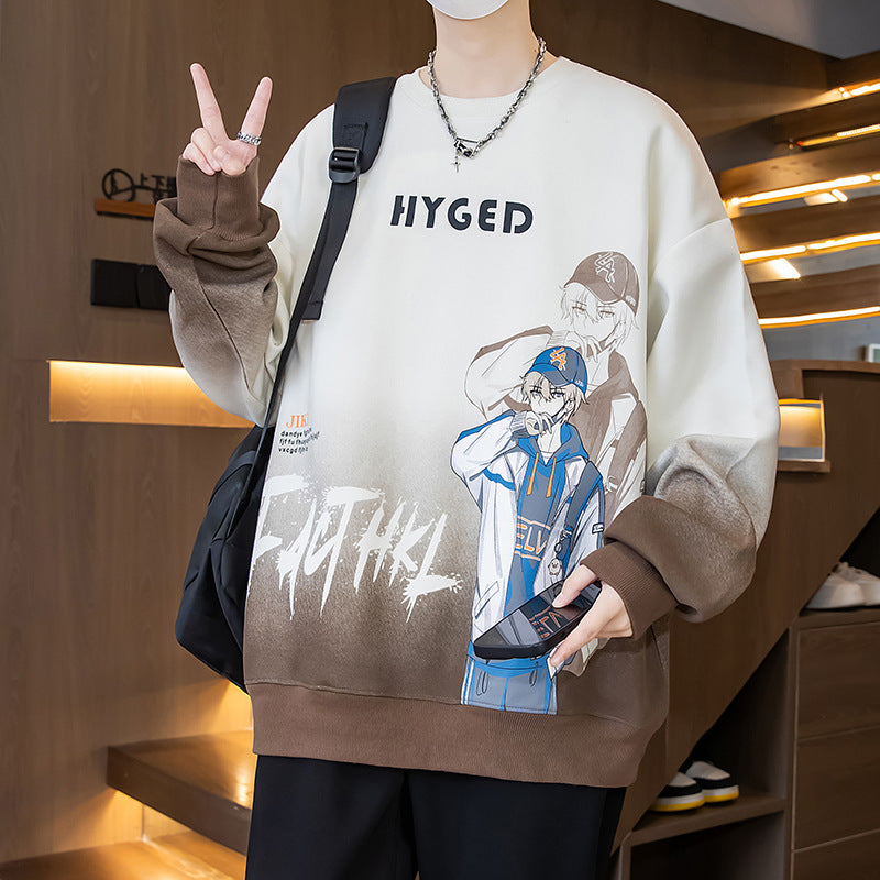 Unisex Sweatshirt Oversized Grafikdruck Berlin Style - BerlinGlamour