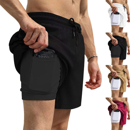 Herren Sport Shorts mit Handytasche Freizeit - BerlinGlamour