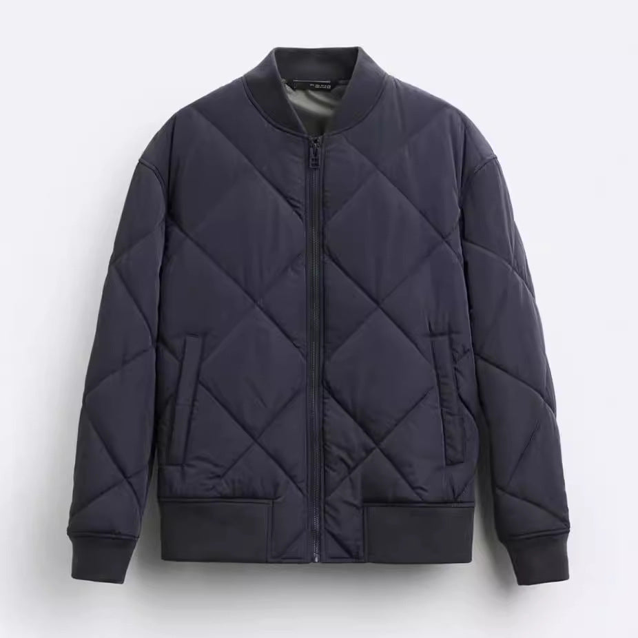 Herren Steppjacke Sportlich mit Taschen