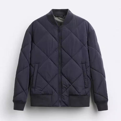 Herren Steppjacke Sportlich mit Taschen