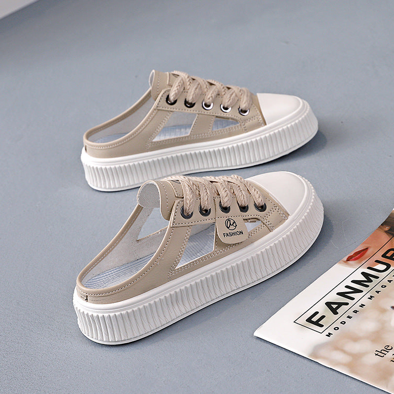 Damen Sneaker Slip-On atmungsaktiv griffig