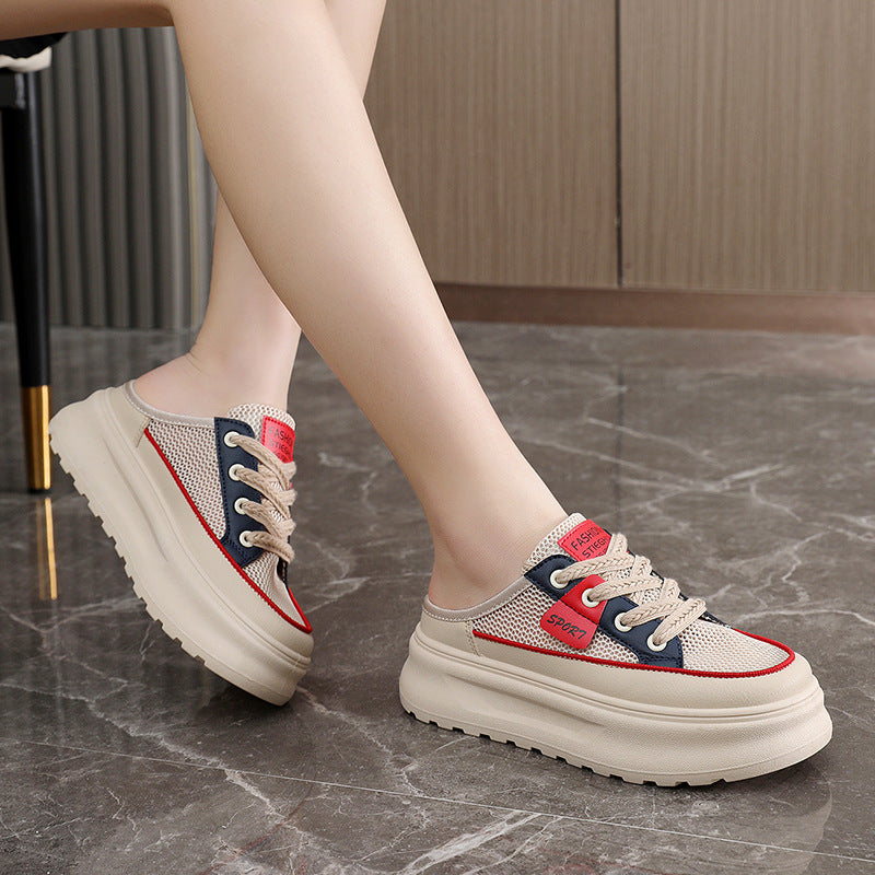 Damen Sneaker Bequem Lässig mit Dämpfung