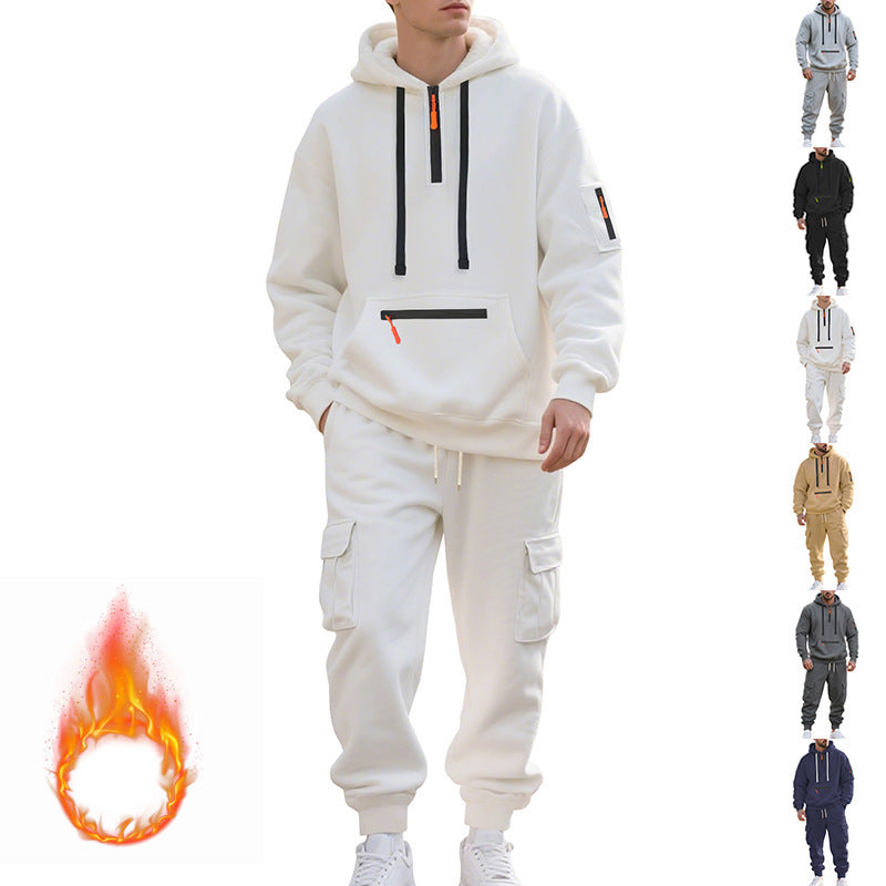 Herren Sportliche Hoodie Jogginghose Set - BerlinGlamour