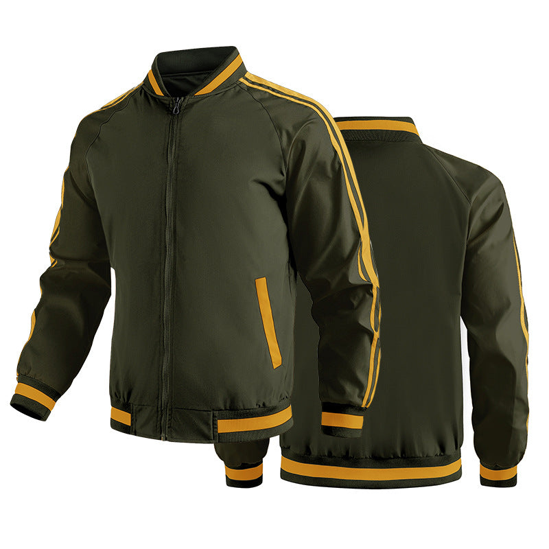 Herren Baseballjacke Sportlich Modern Berlin - BerlinGlamour