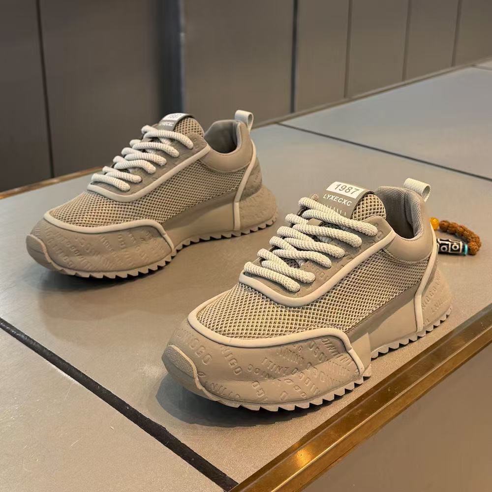 Damen Sneaker Sportlich Atmungsaktiv Laufschuhe Mode