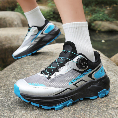 Damen Trailrunning Schuhe BOA-Verschluss Laufschuhe Damen Weich