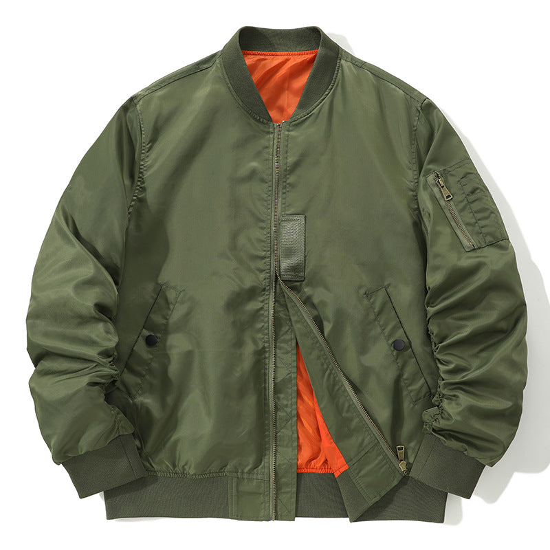 Herren Bomberjacke Funktionell Wasserdicht Mit Taschen - BerlinGlamour