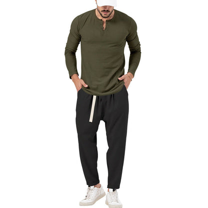 Bequemes Herren Freizeit-Set mit Taschen Modern
