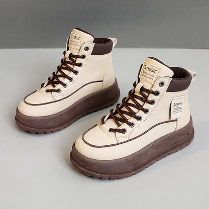 Damen Winter Sneaker High-Top Isolierend Robust