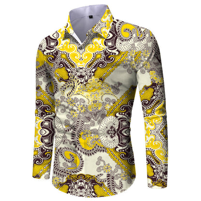 Herren Langarmhemd Karomuster Elegantes Design - BerlinGlamour