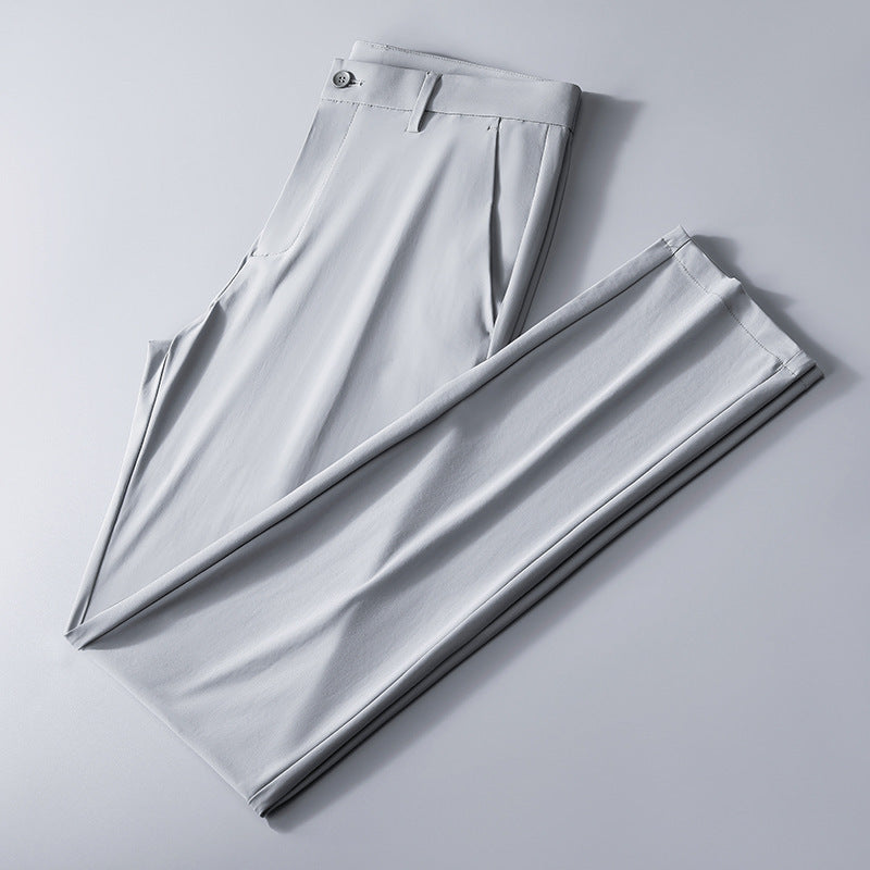 Herren Anzughose Slim Fit Bequem Elegant