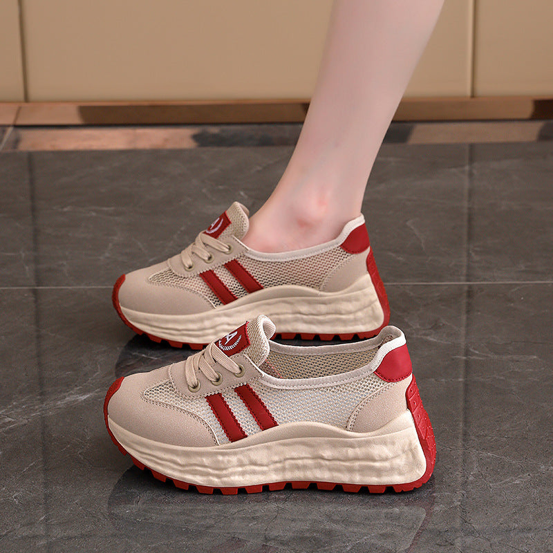 Damen Sneaker Bequem Dämpfung Modern Design