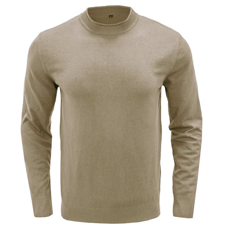 Herren Pullover Rundhals aus Baumwolle Weich Bequem