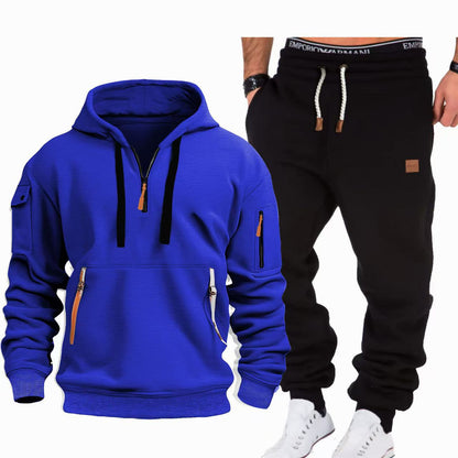 Herren Jogginganzug Bequem Sportlich Modern