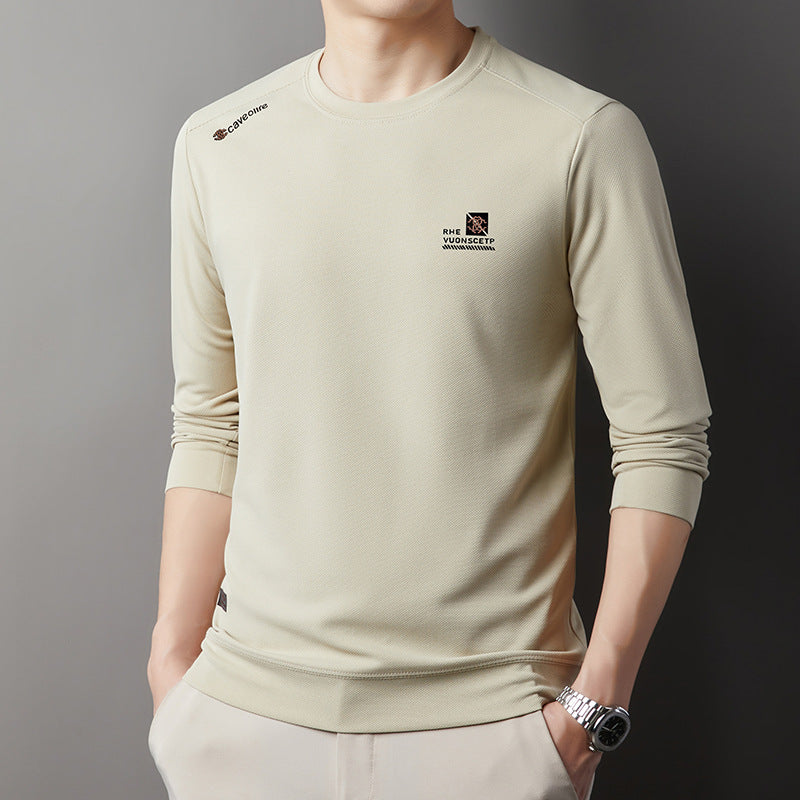 Herren Langarmshirt Atmungsaktiv Funktionell Sportlich