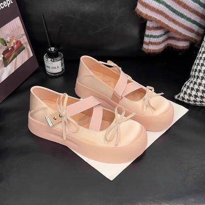 Damen Ballerinas Bequem Elastisch Farbenfroh Comfort Schuhe