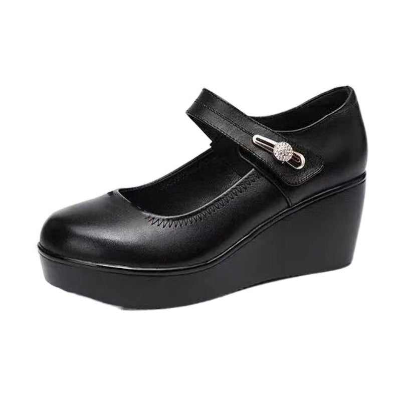 Damen Plateauschuhe Elegante Hochhackig Luxus Design