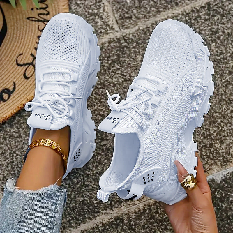 Damen Sport Sneaker atmungsaktiv Mesh Laufschuhe bequem - BerlinGlamour