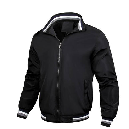 Herren Windjacke Sportlich Wasserdicht Atmungsaktiv