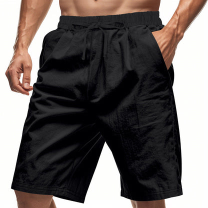 Herren Cargo Shorts Bequem Elastisch Große Taschen
