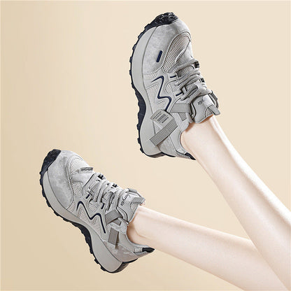 Damen Sportsneaker Laufschuhe Atmungsaktiv Rutschfest