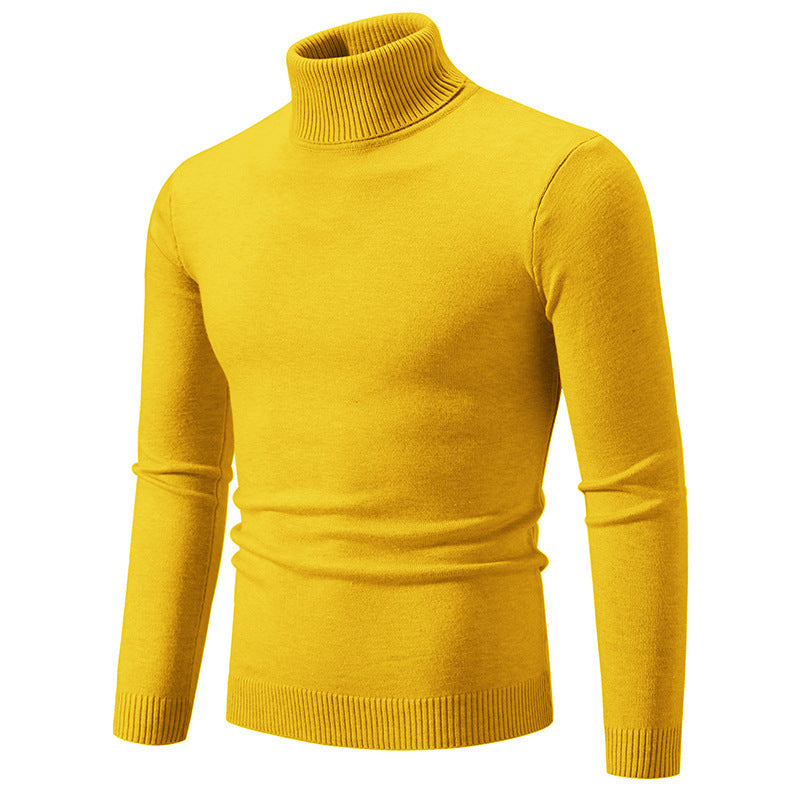 Ein stylischer Herren Rollkragenpullover aus hochwertiger Baumwolle BerlinGlamour.