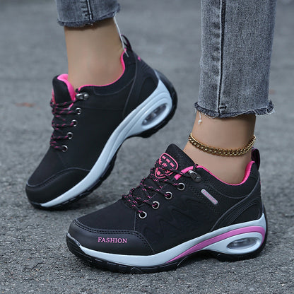 Damen Fitness-Sneaker atmungsaktiv Mesh Leicht Laufschuhe