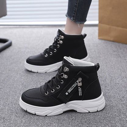 Damen Sneaker High-Top Robust Sportlich Moderne Damen Schuhe