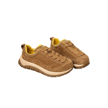 Damen Sneaker Sportlich Atmungsaktiv Rutschfest Schwarz