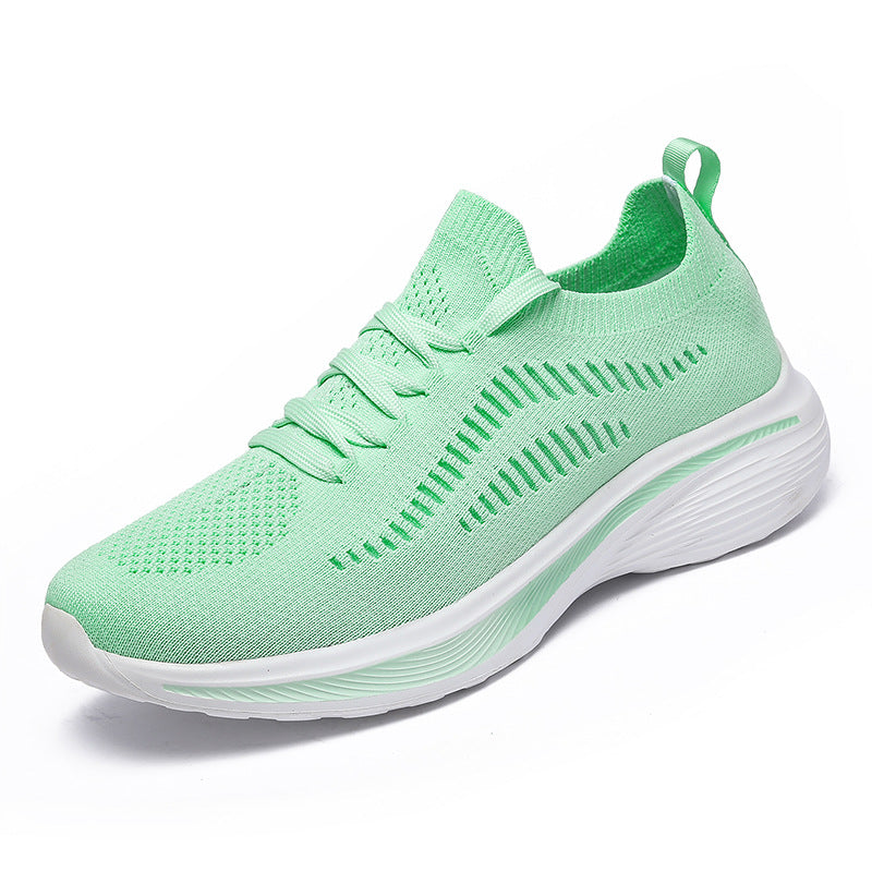 Damen Laufschuhe Atmungsaktiv Flexibel Sport Sneaker Frauen