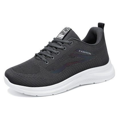 Damen Sport-Schuhe Jogging Atmungsaktiv Mesh Schwarz