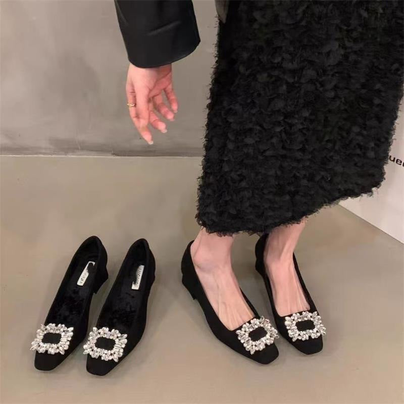 Damen Pumps mit Schmucksteinen Glitzer High Heel - BerlinGlamour