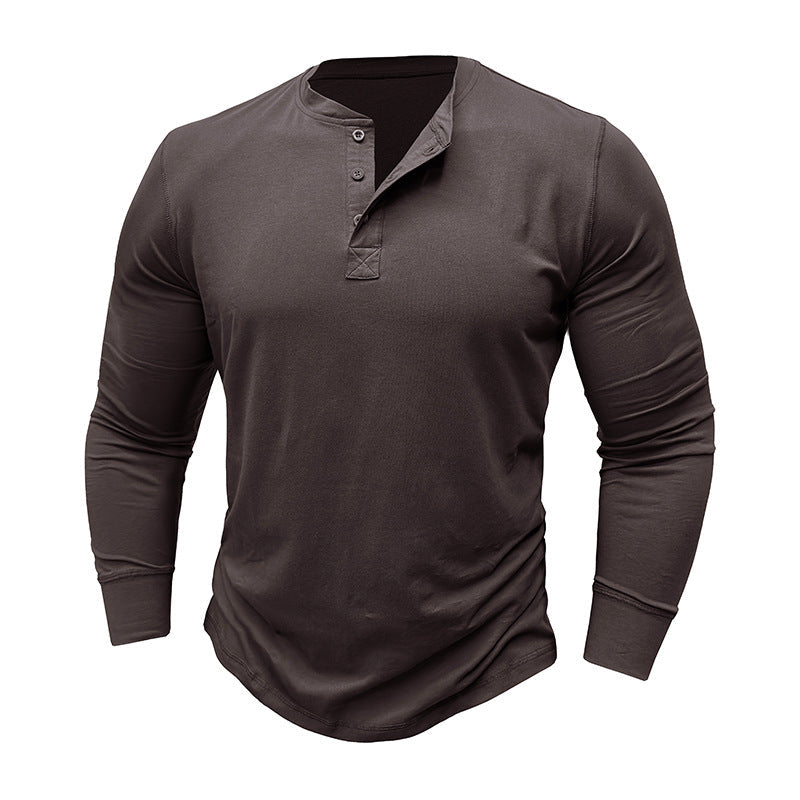 Herren Langarmshirt Atmungsaktiv Modern Sportlich