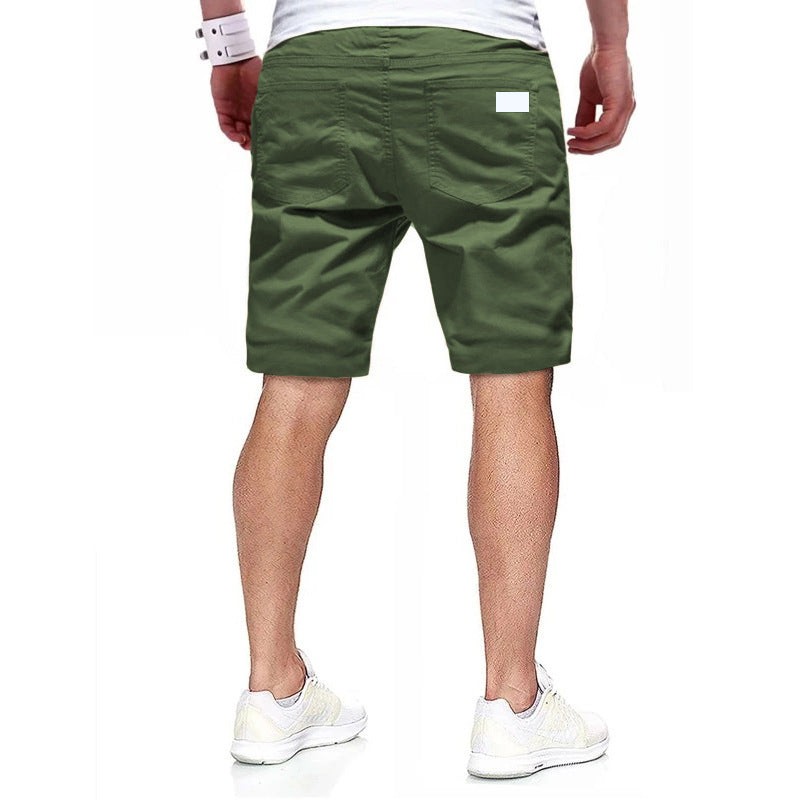 Herren Cargoshorts Bequem Elastisch Mit Seitentaschen