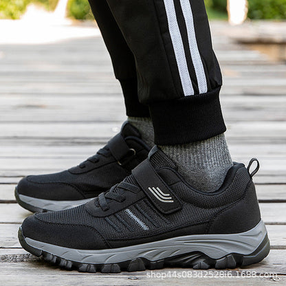 Damen Sportsneaker Outdoor Laufschuhe Bequem Klettverschluss