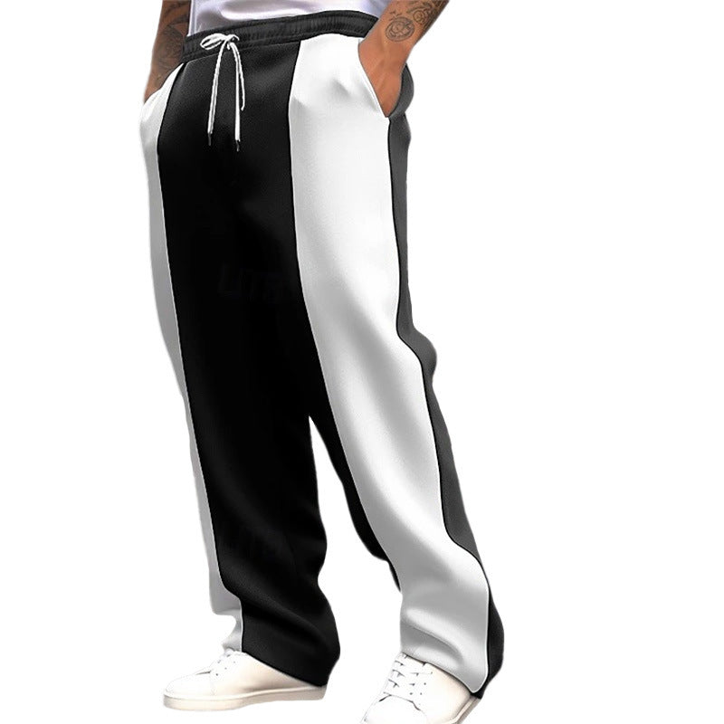 Herren Sport Hose mit Streifen elastisch und bequem