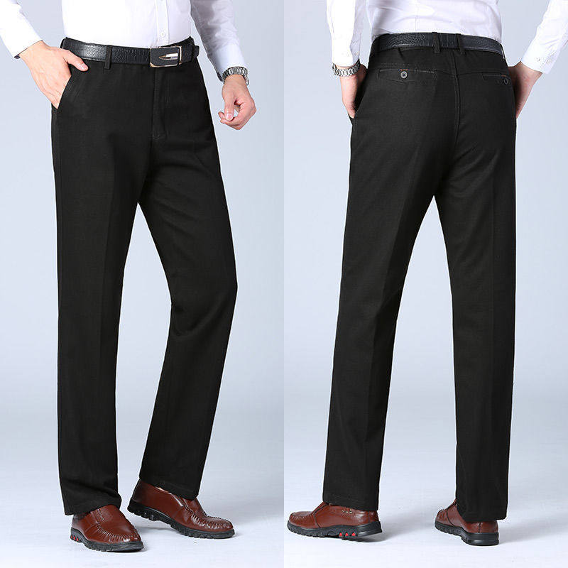 Herren Anzughose Slim Fit mit Taschen Modern Elegant