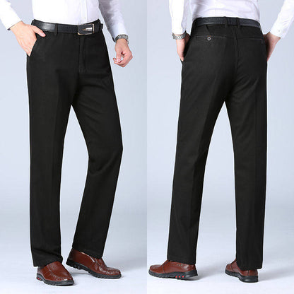 Herren Anzughose Slim Fit mit Taschen Modern Elegant