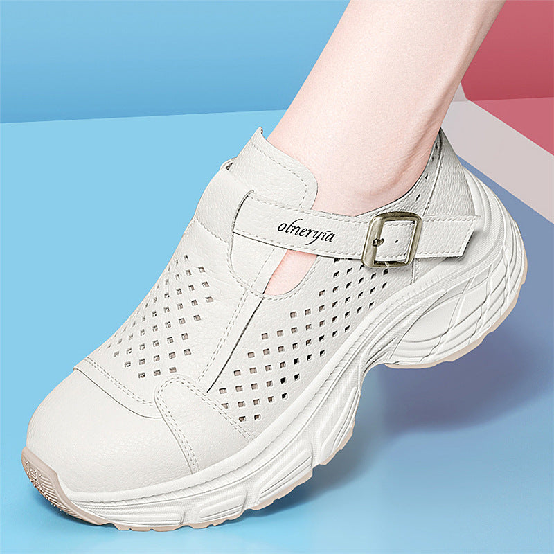 Damen Sandalen Atmungsaktiv Komfortabel Rutschfest
