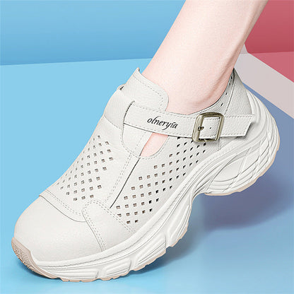 Damen Sandalen Atmungsaktiv Komfortabel Rutschfest