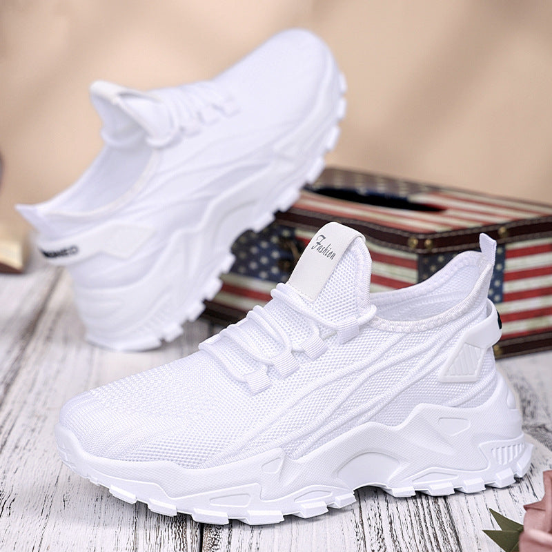 Damen Sneaker Sportlich Mesh Leicht