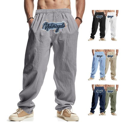 Herren Motorradhosen Leder Bequem Mit Taschen